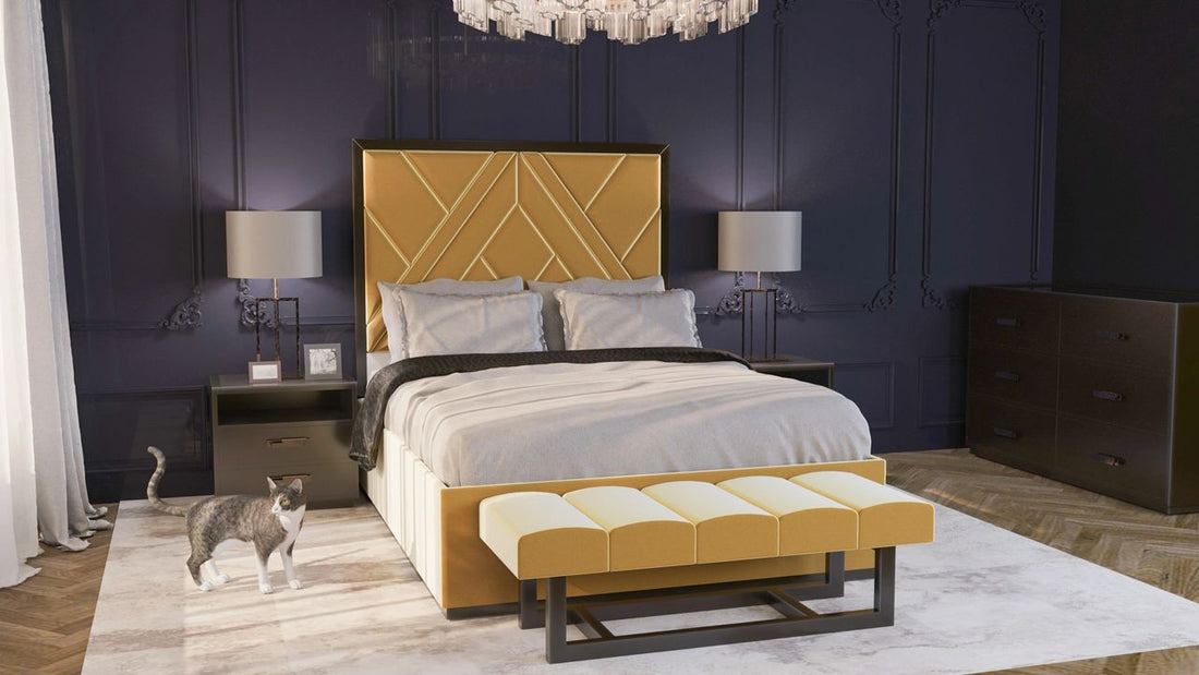 Creating a Luxurious Bedroom: The Power of Complementary Colors