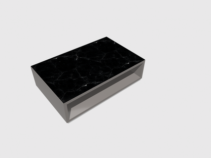 Marbella coffee table with marble top by Tutulan design