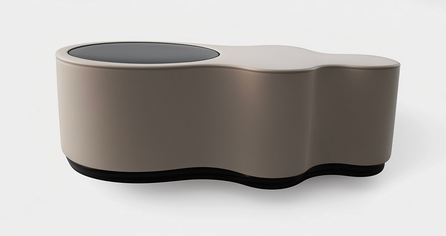 Piedra Flow ottoman by Tutulan design