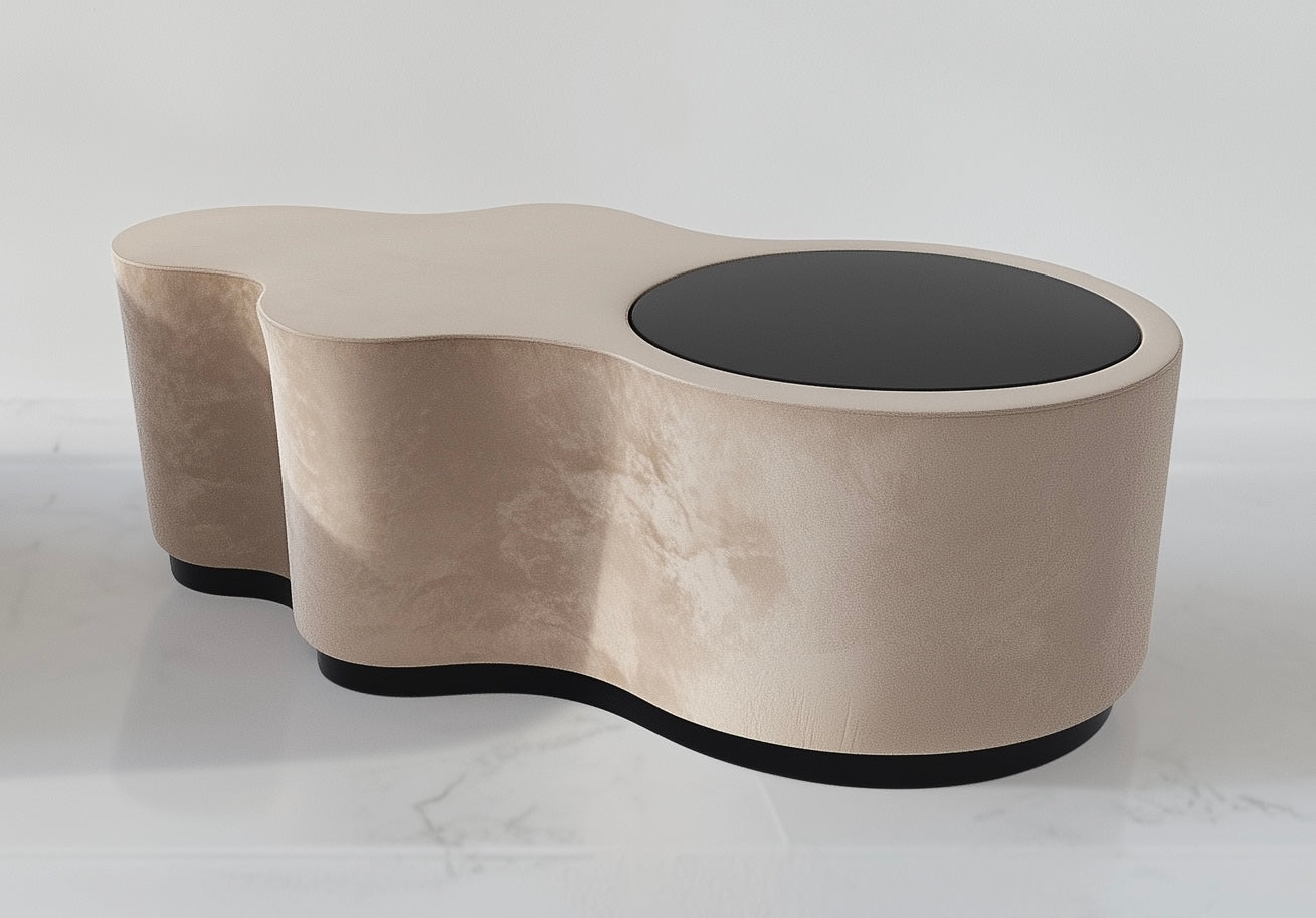 Piedra Flow ottoman by Tutulan design