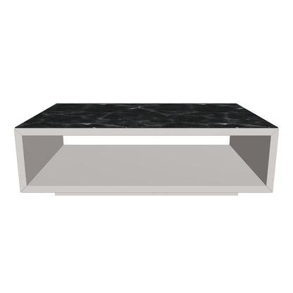 Marbella coffee table with marble top by Tutulan design